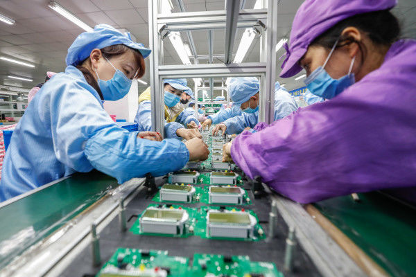 ShenZhen Jieteng Circuit Co., Ltd. línea de producción del fabricante
