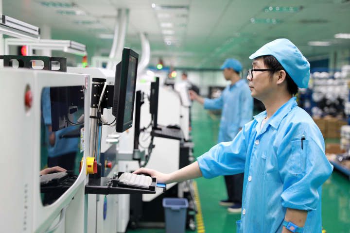 ShenZhen Jieteng Circuit Co., Ltd. línea de producción del fabricante