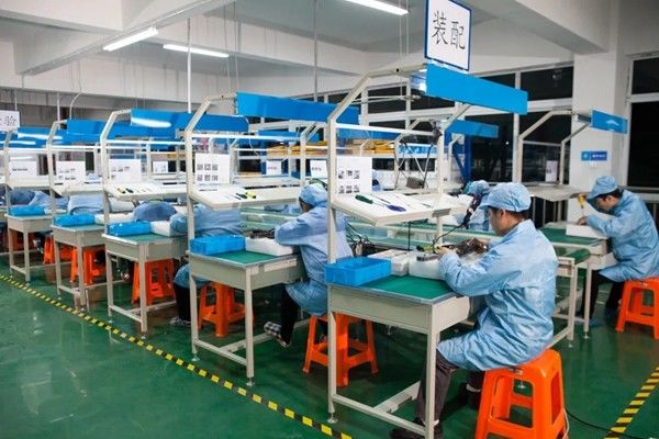 ShenZhen Jieteng Circuit Co., Ltd. línea de producción del fabricante