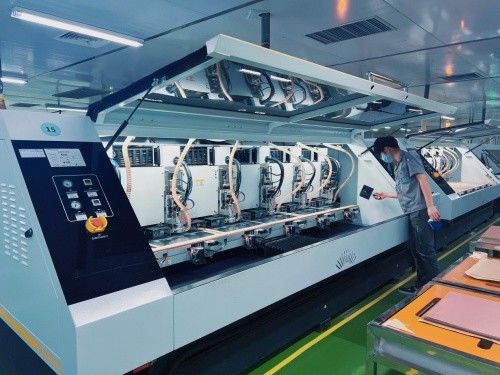 ShenZhen Jieteng Circuit Co., Ltd. línea de producción del fabricante