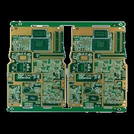 High-Precision  PCB With Immersion Gold 3U Metal Edging Equipment Control Board