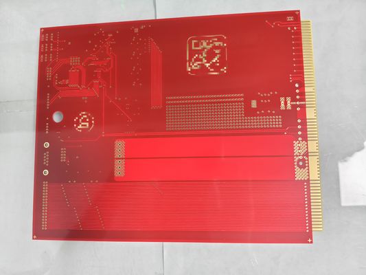 RoHS Compliant 6-Layer Green And Red Solder Mask MCPCB For Mobile Phone Batteries
